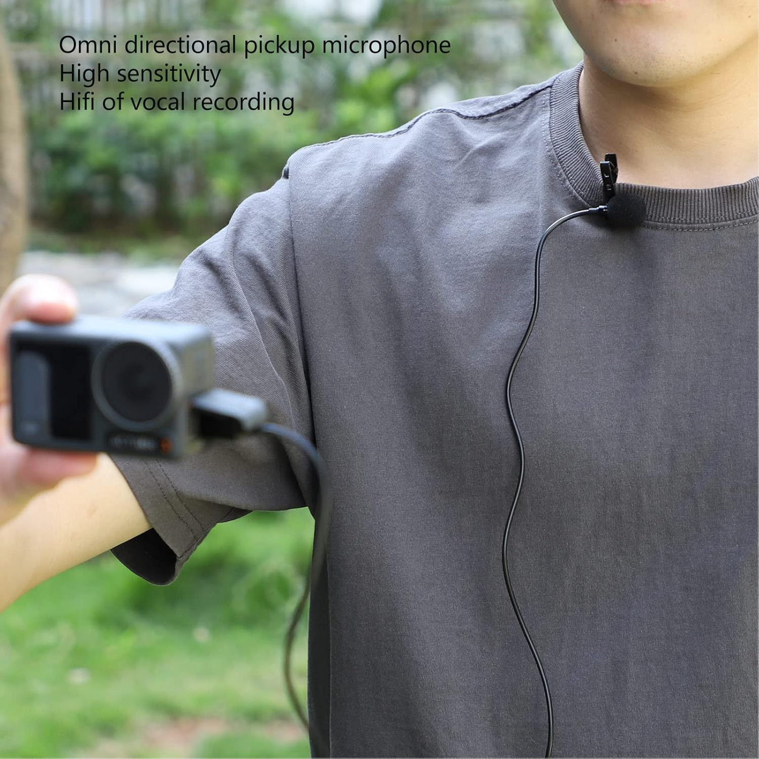 Action Camera External Microphone Usb - Camera Mini USB Microphone Lapel DV