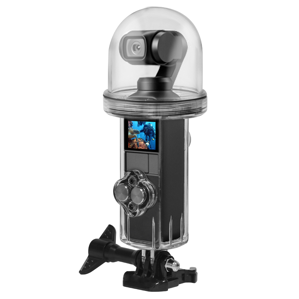 Action Camera Diving Case Underwater 60M - KFFTWWX Waterproof Housing Case for DJI