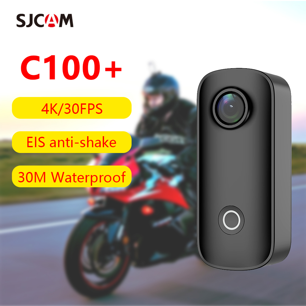 Action Camera Waterproof 30M Without Case - SJCAM C100+ Action Cam 4K Electronic