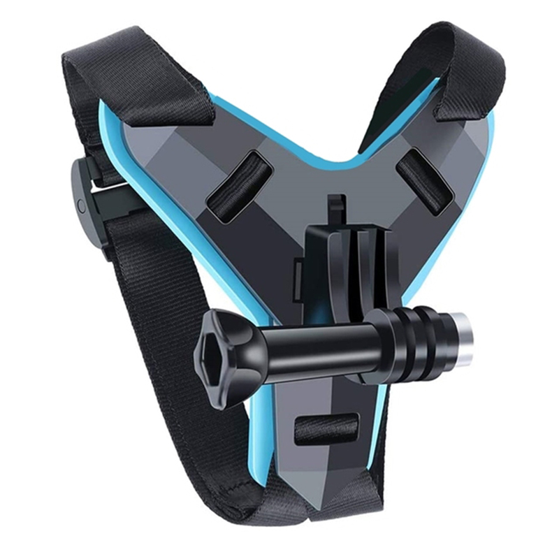 Action Camera Motorcycle Helmet Mount - Helmet Support Chin Mount for GoPro