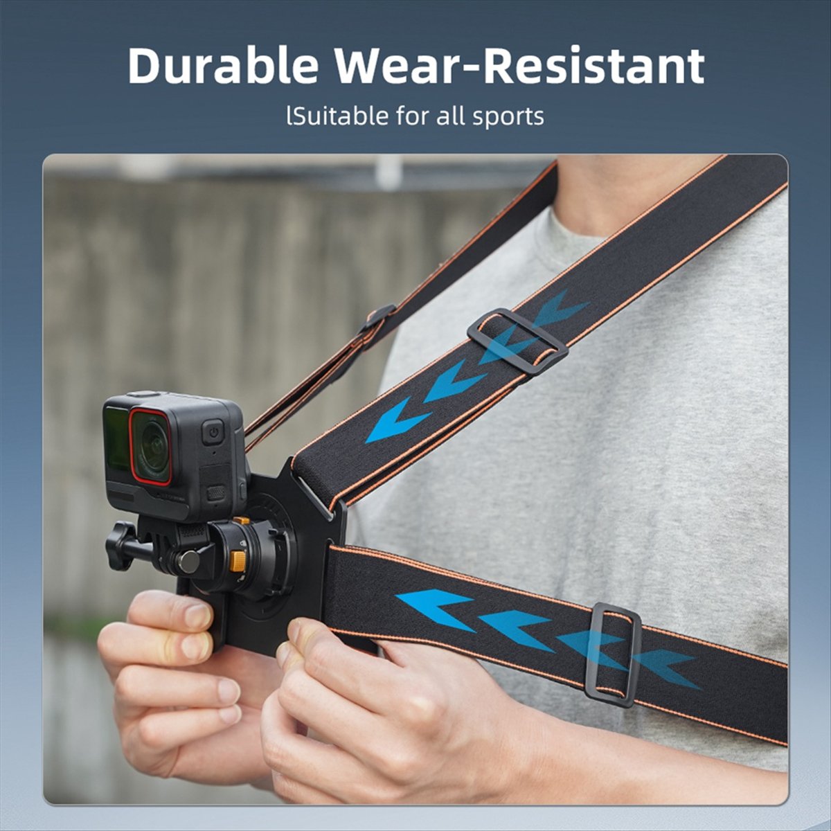 Action Camera Chest Strap Harness Mount - 【Camera Accessories】 Chest Strap Mount for