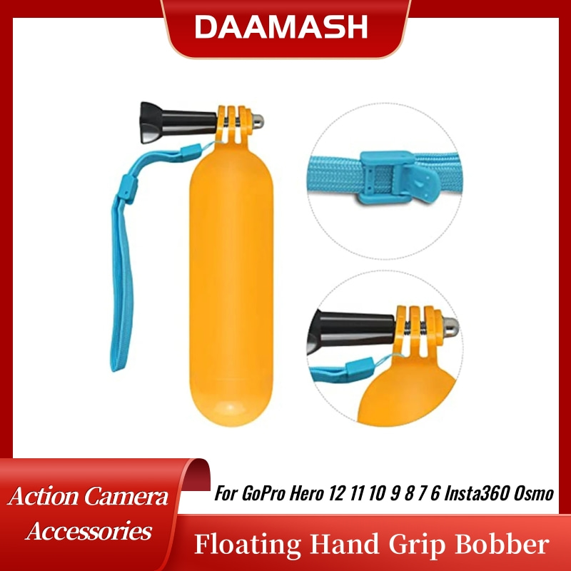Action Camera Floating Handle Grip - Floating Hand Grip Handle Stick Bobber