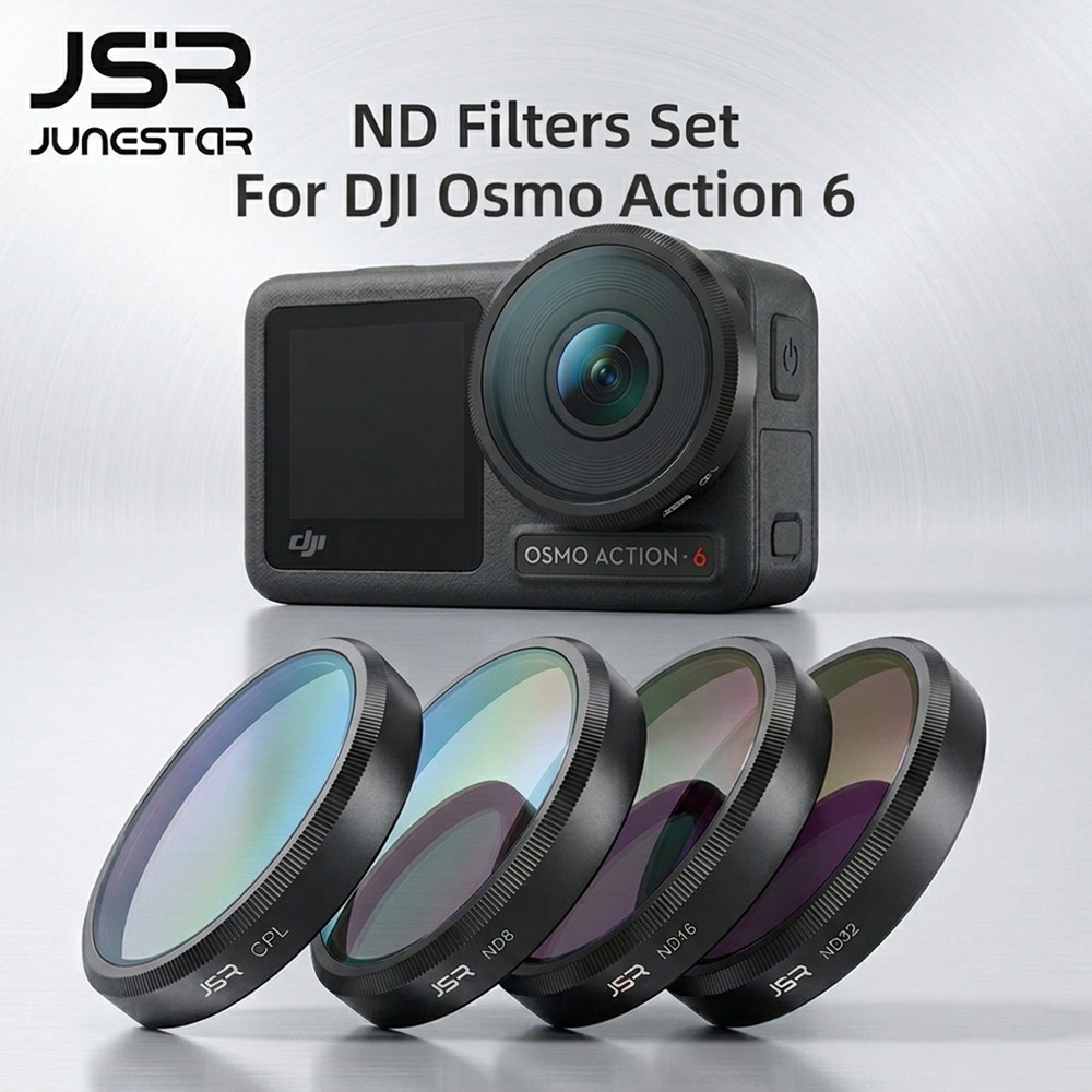 Action Camera Nd Filter Set 4K - JSR ND Filter DJI Osmo Action