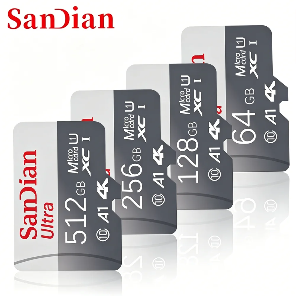 Action Camera Micro Sd Card 128Gb V30 - 2026 New High Speed SD Card