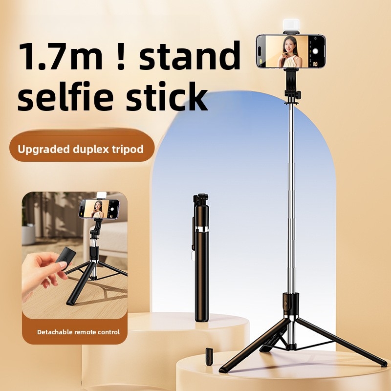 Action Camera Selfie Stick Invisible - Extendable 1M Selfie Stick Tripod with