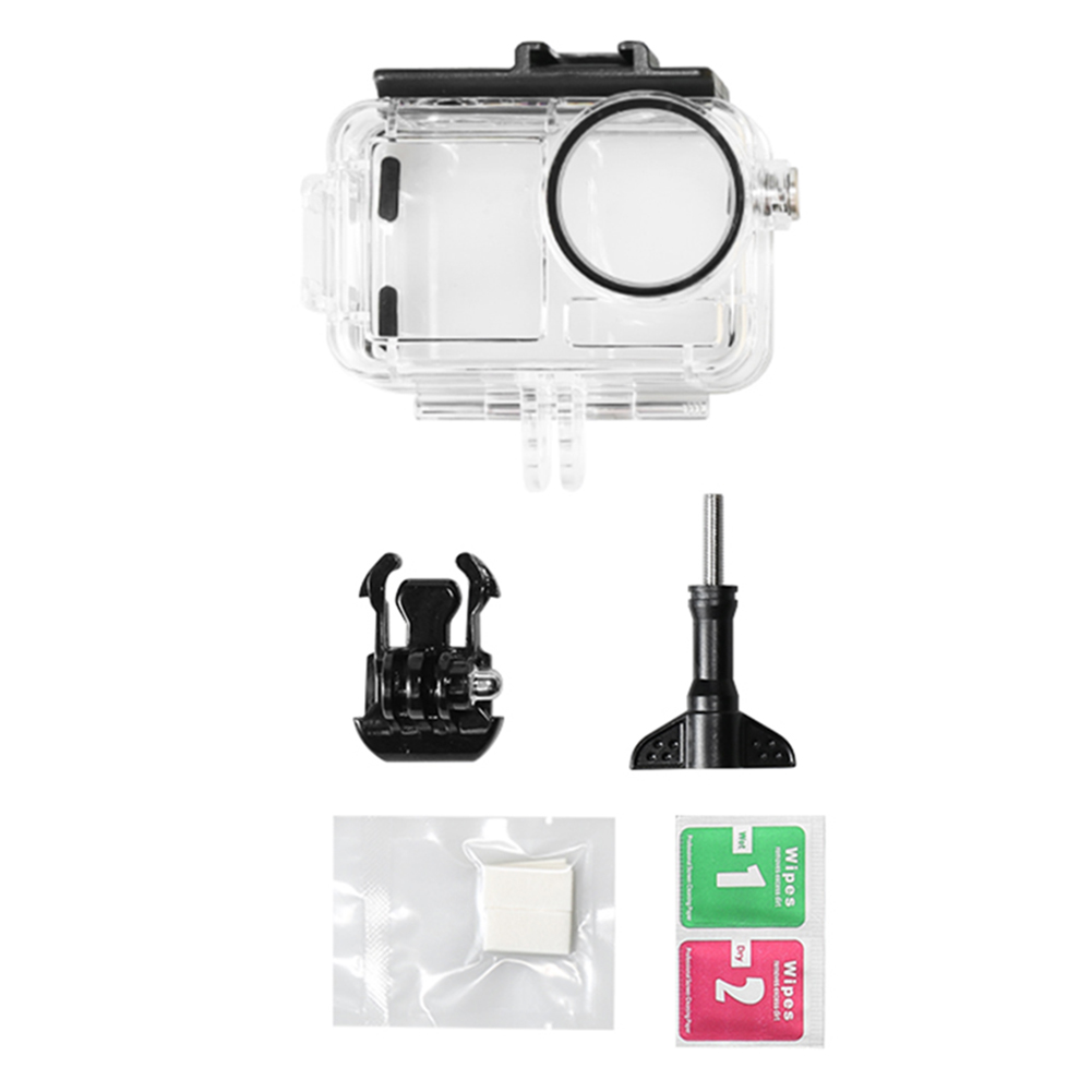 Action Camera Diving Case Underwater 60M - 60M/196FT Waterproof Case For DJI Osmo