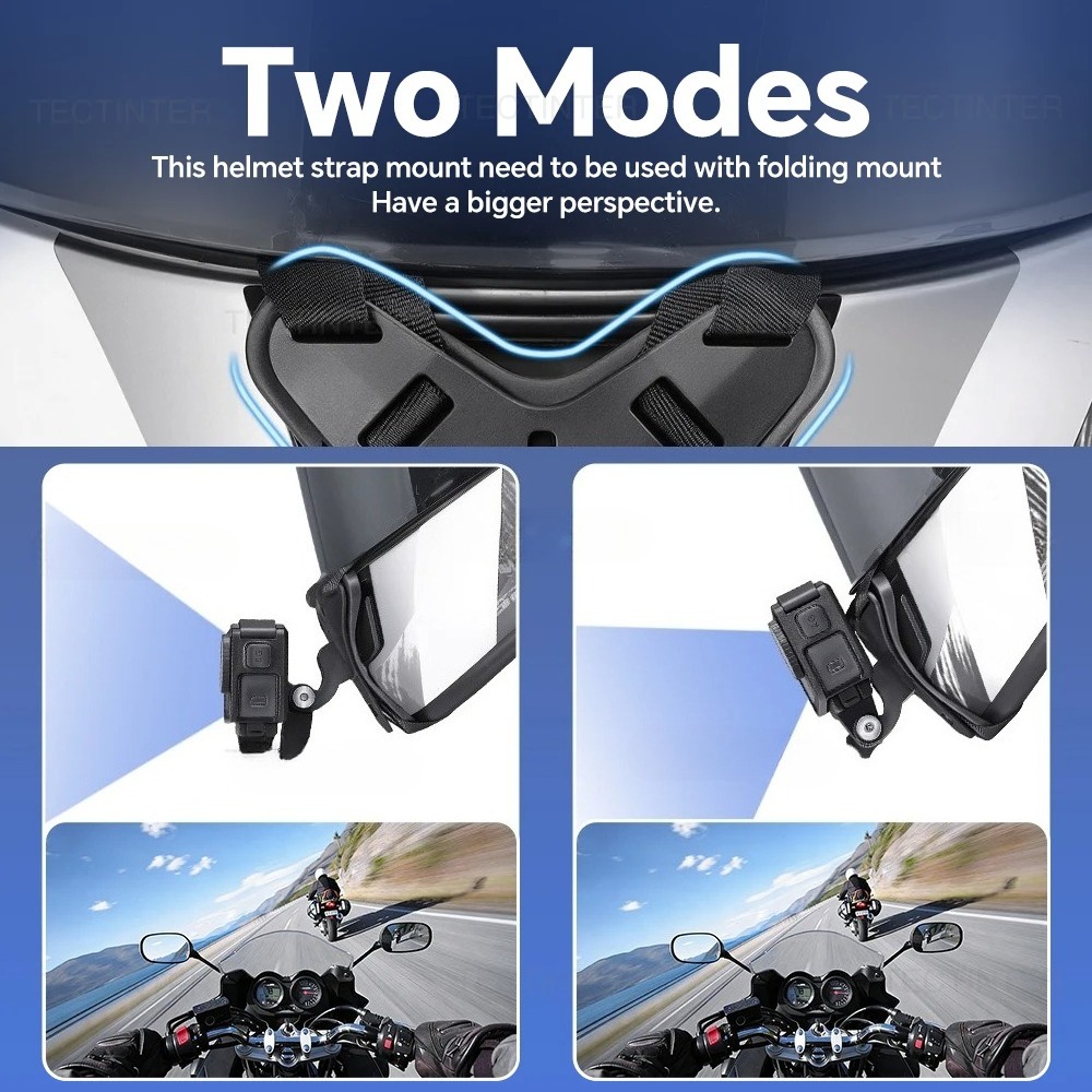 Motorcycle Helmet Chin Strap M - Action Camera Motorcycle Helmet Mount ulasan dan harga