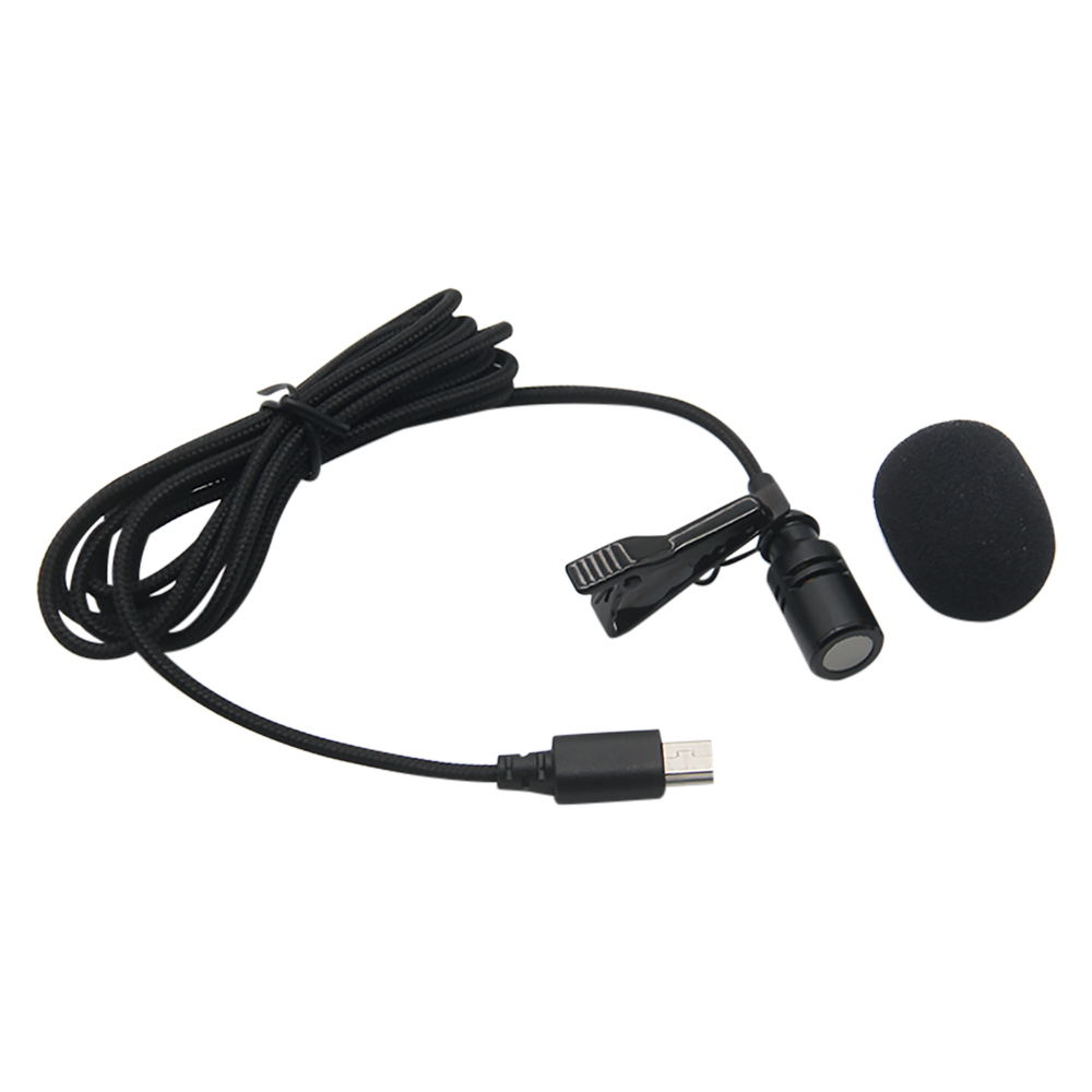 Camera Mini USB Microphone Lap - Action Camera External Microphone Usb ulasan dan harga