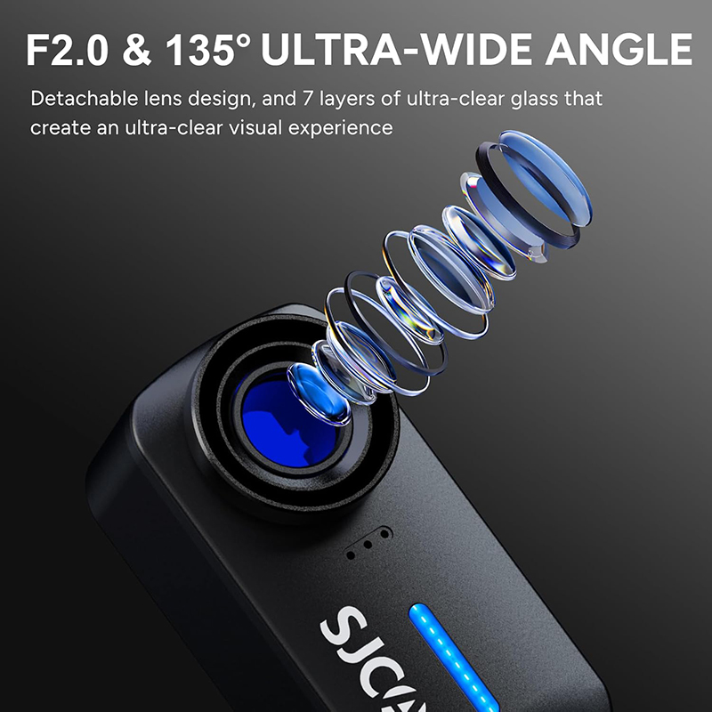 SJCAM C110 Thumb Camera 4K Wat - Action Camera Waterproof 30M Without Case ulasan dan harga