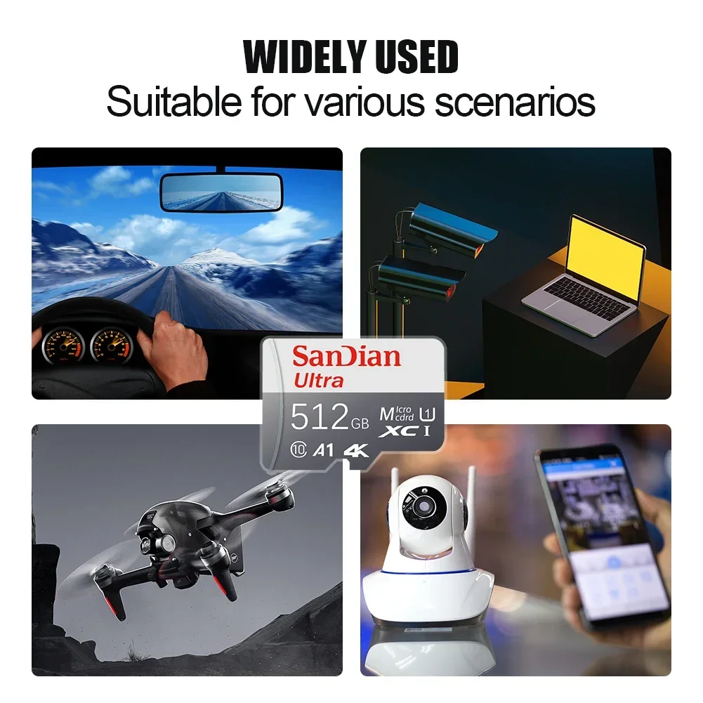 High Speed Micro TF SD Card 25 - Action Camera Micro Sd Card 128Gb V30 ulasan dan harga