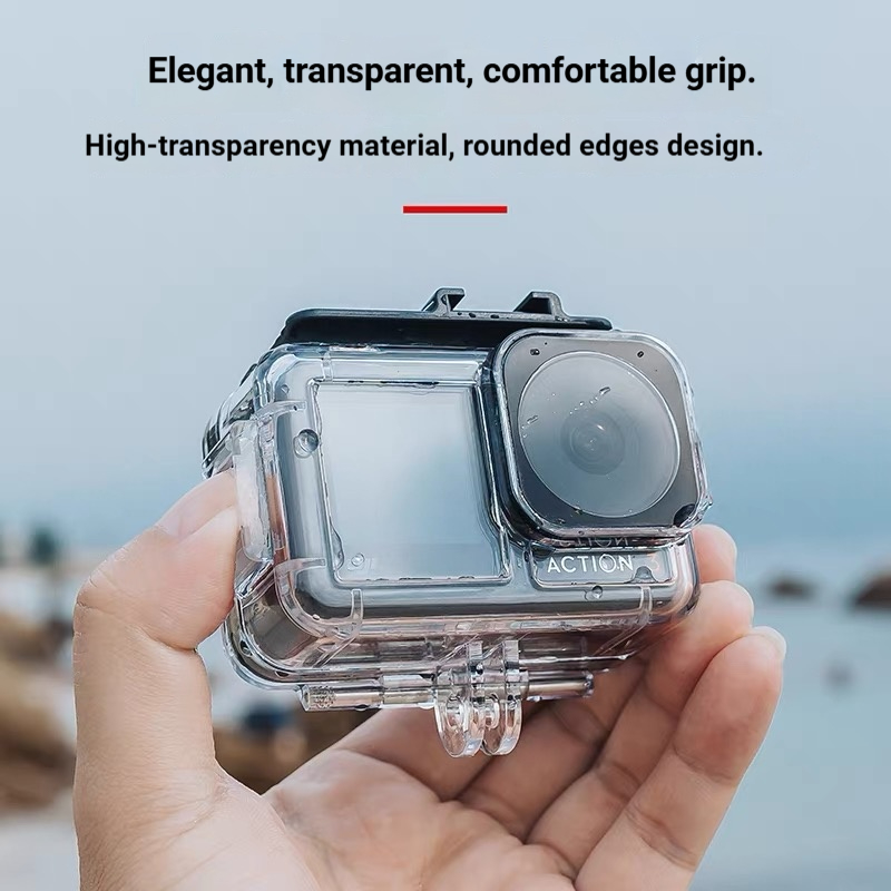 Underwater 60M Waterproof Case - Action Camera Diving Case Underwater 60M ulasan dan harga