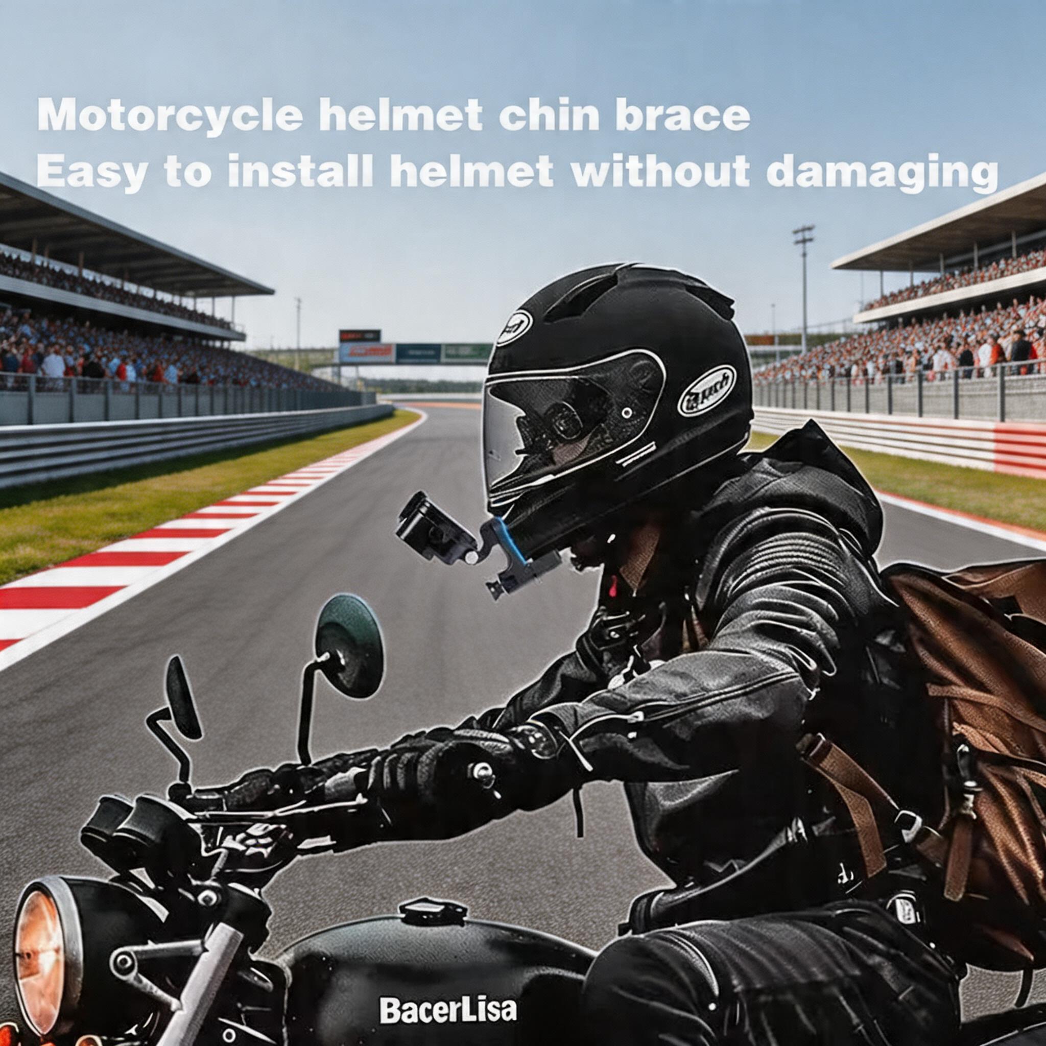Motorcycle Helmet Chin Mount H - Action Camera Motorcycle Helmet Mount ulasan dan harga