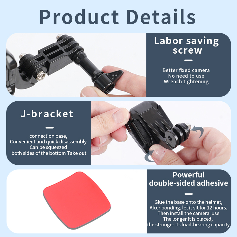 Premium Customized Motorcycle  - Action Camera Motorcycle Helmet Mount ulasan dan harga