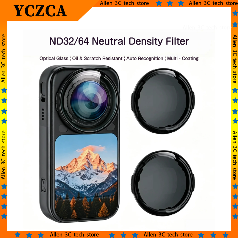 Yczca For Insta360 X6 Lens Fil - Action Camera Nd Filter Set 4K ulasan dan harga