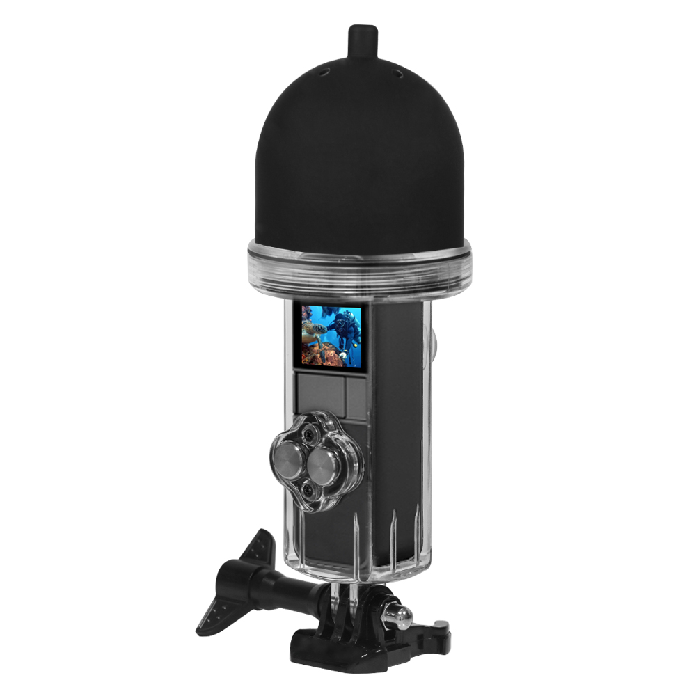 KFFTWWX Waterproof Housing Cas - Action Camera Diving Case Underwater 60M ulasan dan harga