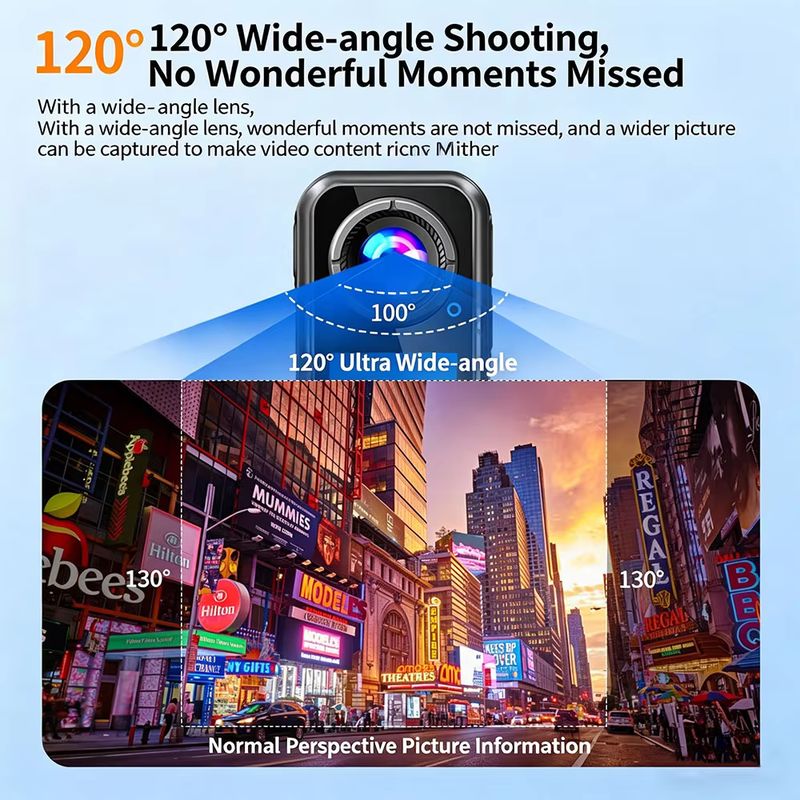 5K Mini Action Camera 4K60FPS  - Action Camera 4K 60Fps Dual Screen ulasan dan harga