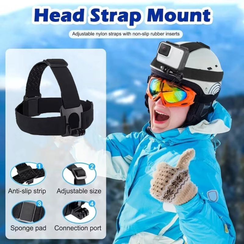 Super Sale Chest Strap Mount B - Action Camera Chest Strap Harness Mount ulasan dan harga
