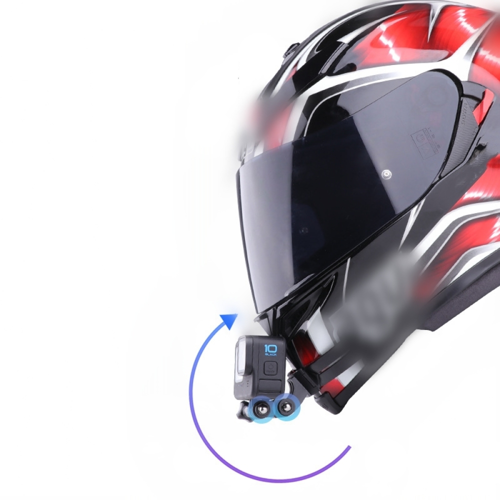 Motorcycle Helmet Chin Mount A - Action Camera Motorcycle Helmet Mount ulasan dan harga