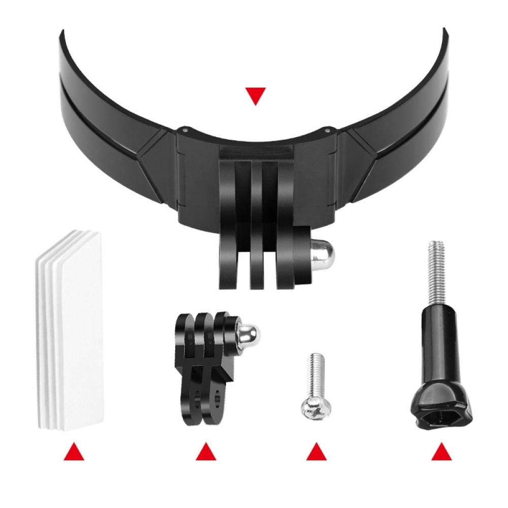 Motorcycle Helmet Chin Mount A - Action Camera Motorcycle Helmet Mount ulasan dan harga
