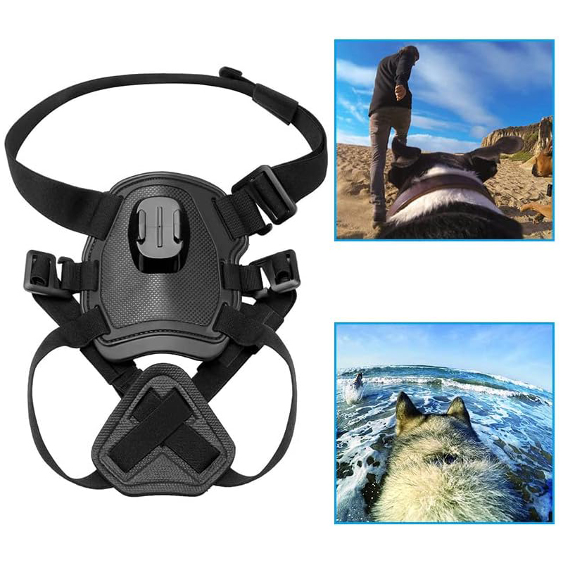 Dog Harness Chest Strap Mount  - Action Camera Chest Strap Harness Mount ulasan dan harga