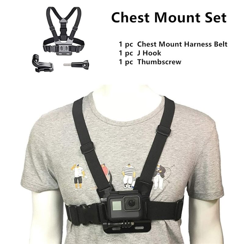 B31B Action Camera Chest Mount - Action Camera Chest Strap Harness Mount ulasan dan harga