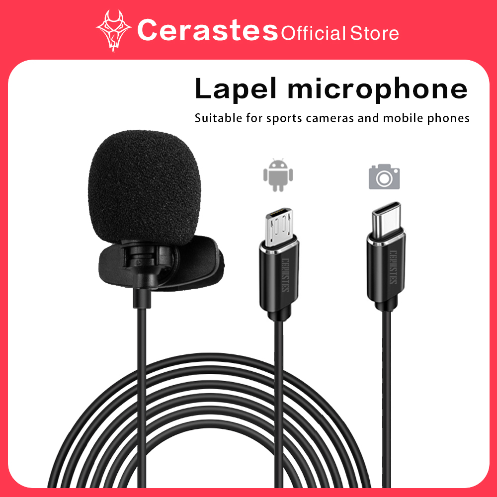 High Fidelity External Microph - Action Camera External Microphone Usb ulasan dan harga