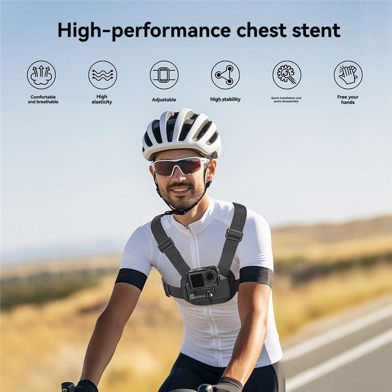 B92B Vest Chest Strap Harness  - Action Camera Chest Strap Harness Mount ulasan dan harga
