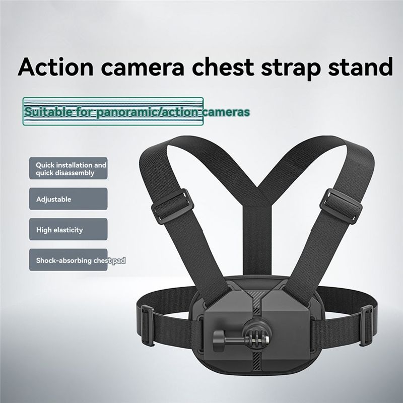 B92B Vest Chest Strap Harness  - Action Camera Chest Strap Harness Mount ulasan dan harga