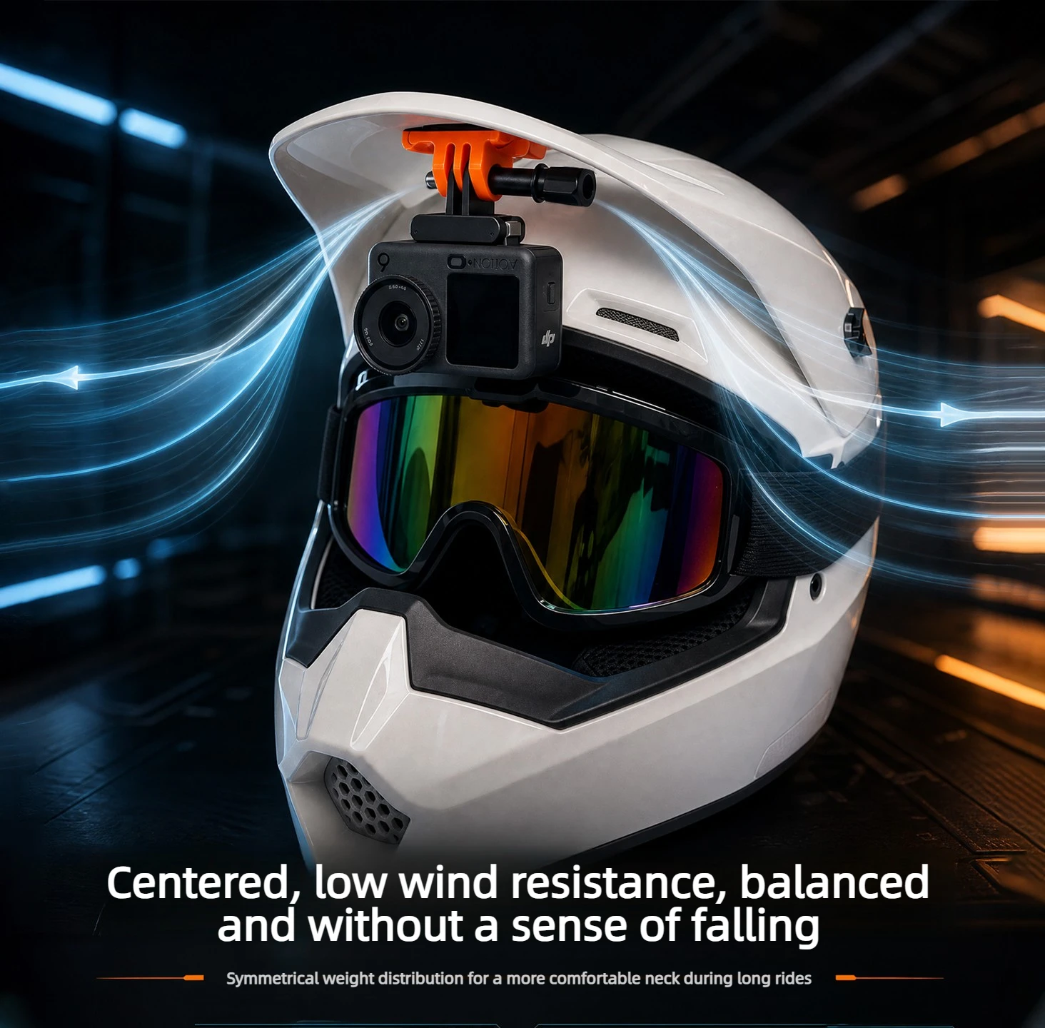 Bell Style Camera Holder for L - Action Camera Motorcycle Helmet Mount ulasan dan harga