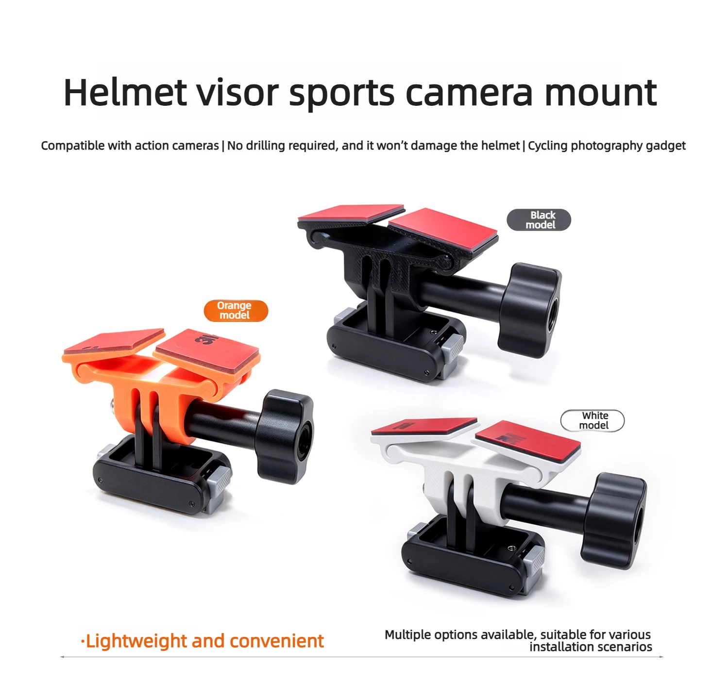 Bell Style Camera Holder for L - Action Camera Motorcycle Helmet Mount ulasan dan harga