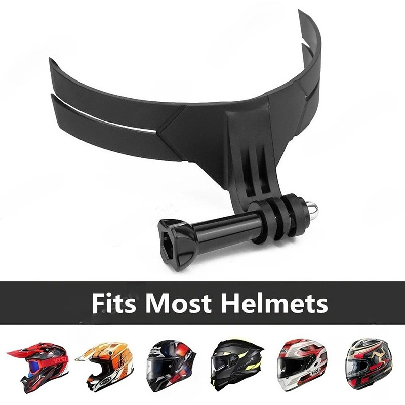 Compatible with GoPro 13-8, DJ - Action Camera Motorcycle Helmet Mount ulasan dan harga