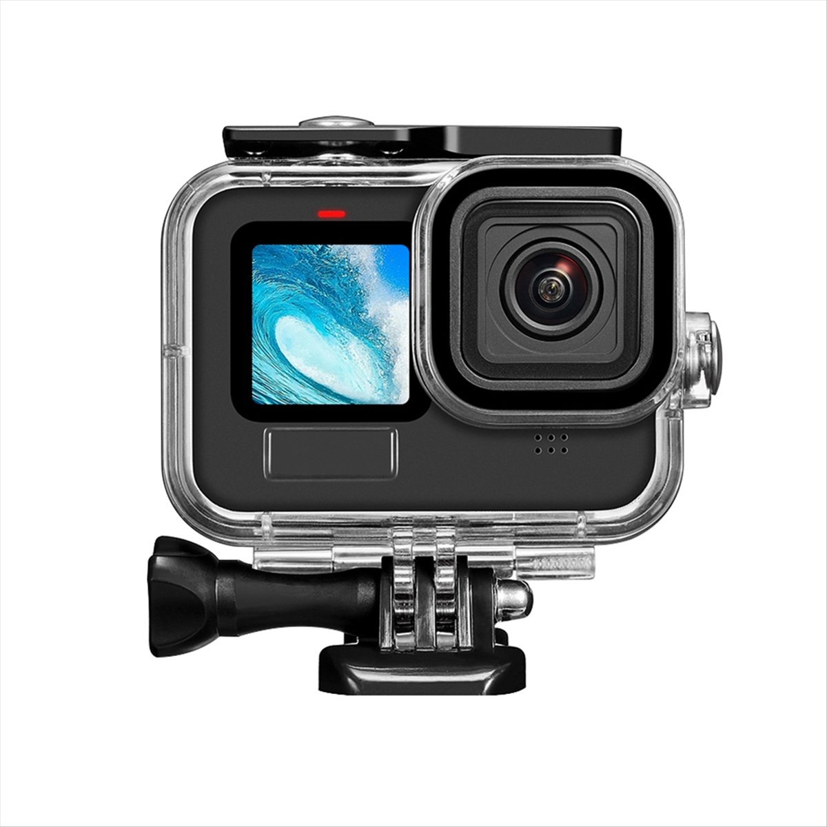 M05K 60M Waterproof Case for G - Action Camera Diving Case Underwater 60M ulasan dan harga