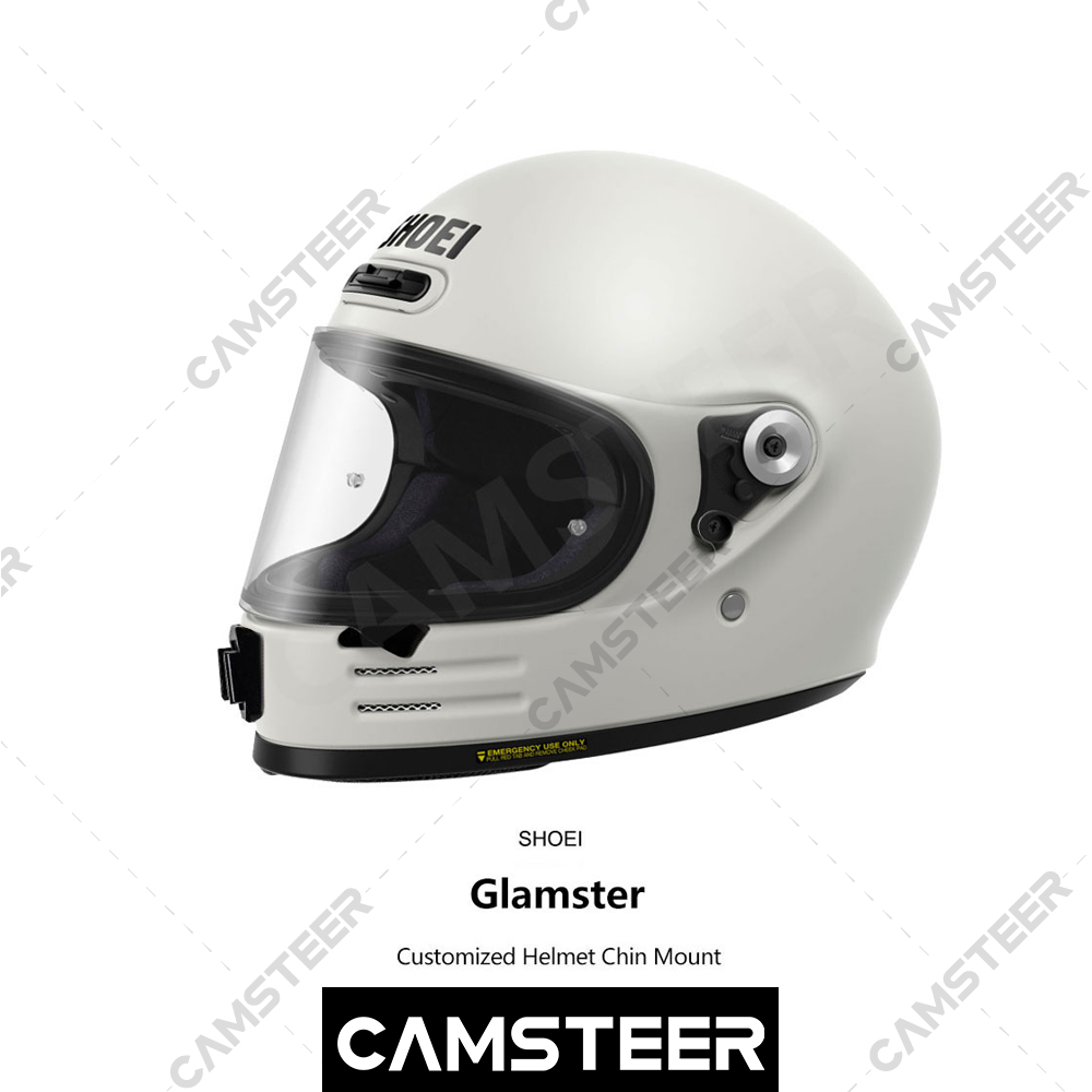 SHOEI Glamster Customized Moto - Action Camera Motorcycle Helmet Mount ulasan dan harga