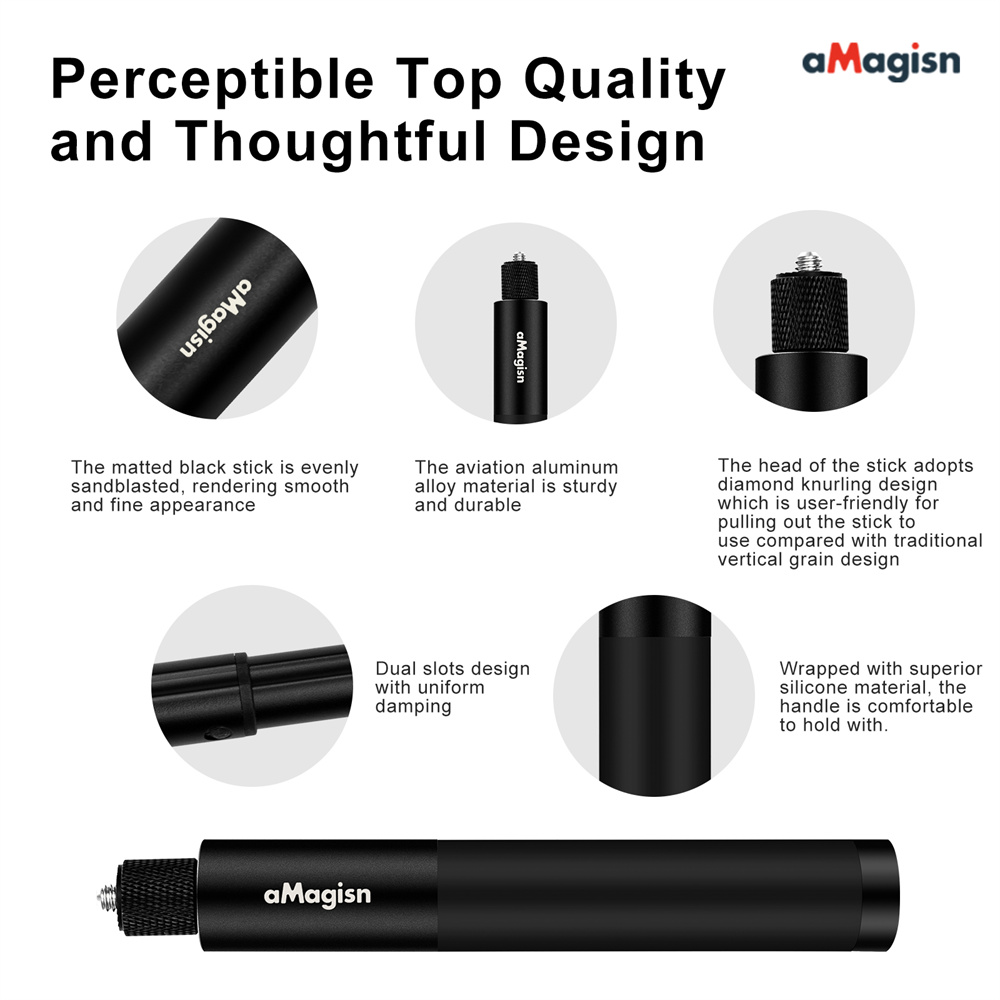 Amagisn 16-70Cm Invisible Self - Action Camera Selfie Stick Invisible ulasan dan harga