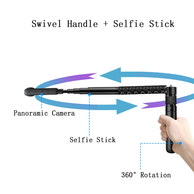 Invisible Extended Selfie Stic - Action Camera Selfie Stick Invisible ulasan dan harga