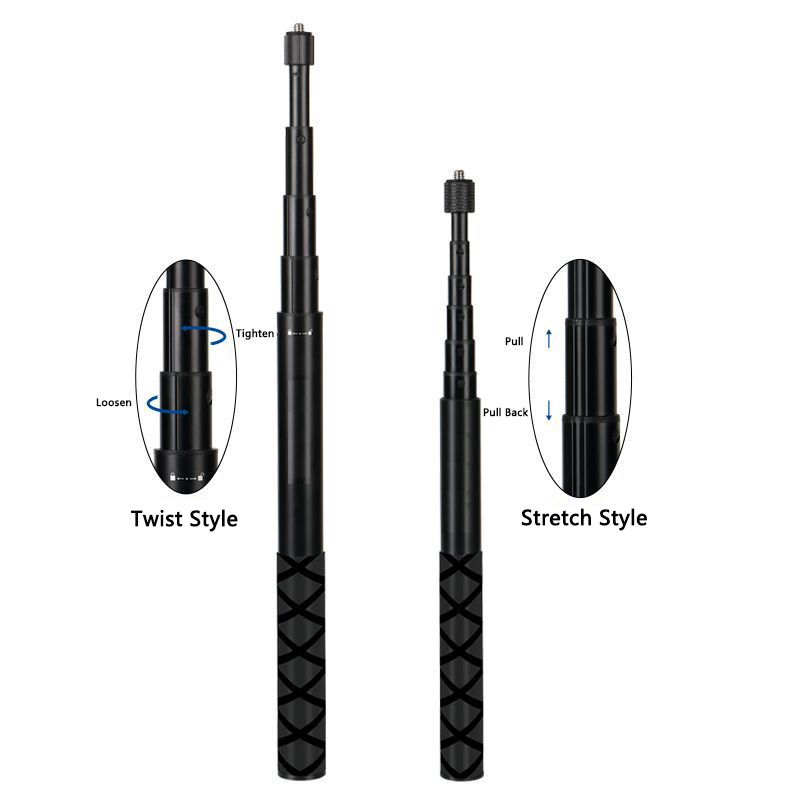 For Insta360 X5 X4 X3 Invisibl - Action Camera Selfie Stick Invisible ulasan dan harga
