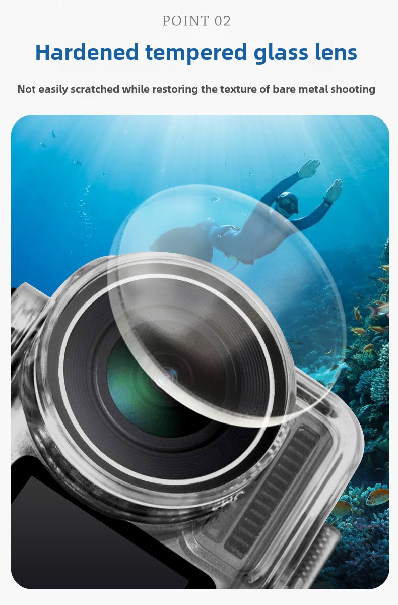 Waterproof Case Diving Case Ac - Action Camera Diving Case Underwater 60M ulasan dan harga