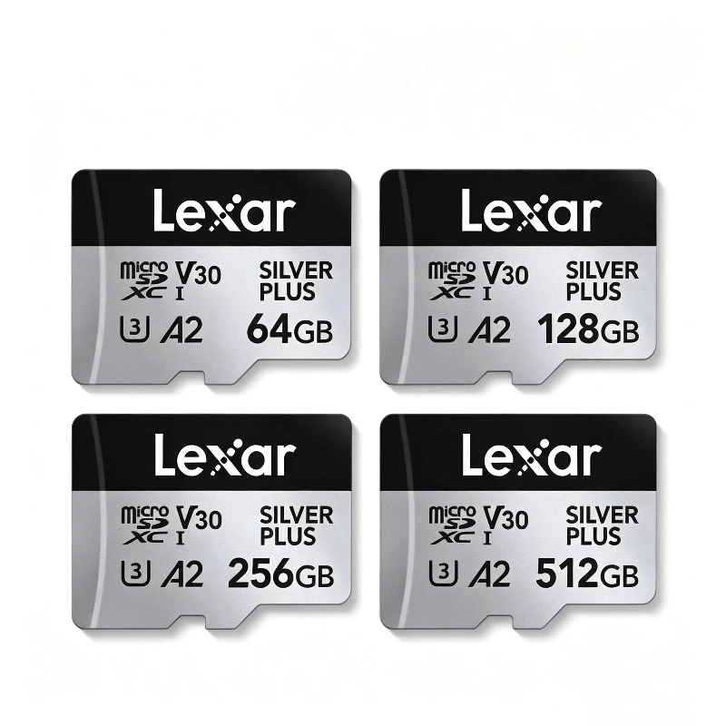 Lexar SILVER PLUS MicroSDXC TF - Action Camera Micro Sd Card 128Gb V30 ulasan dan harga