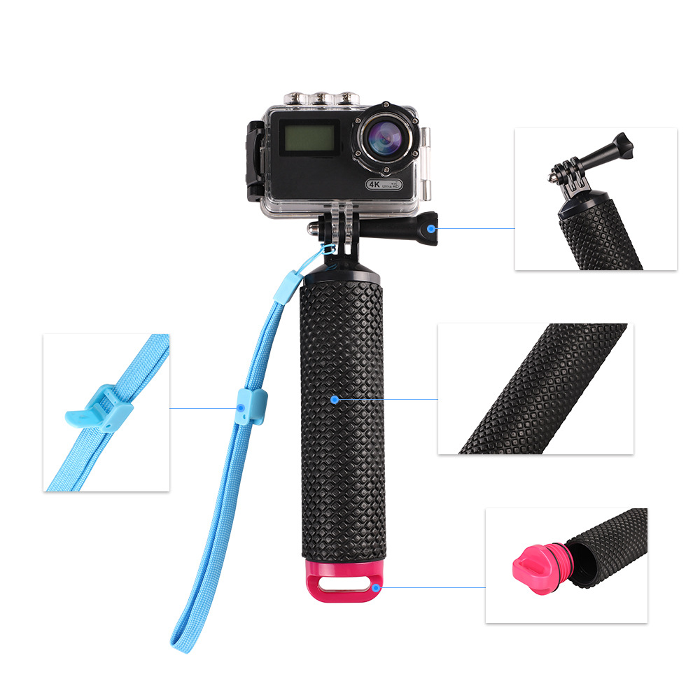 Water Floating Hand Grip Handl - Action Camera Floating Handle Grip ulasan dan harga