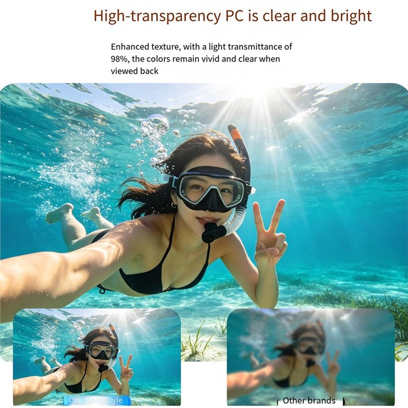 AB25-For DJI Action 6 Diving H - Action Camera Floating Handle Grip ulasan dan harga