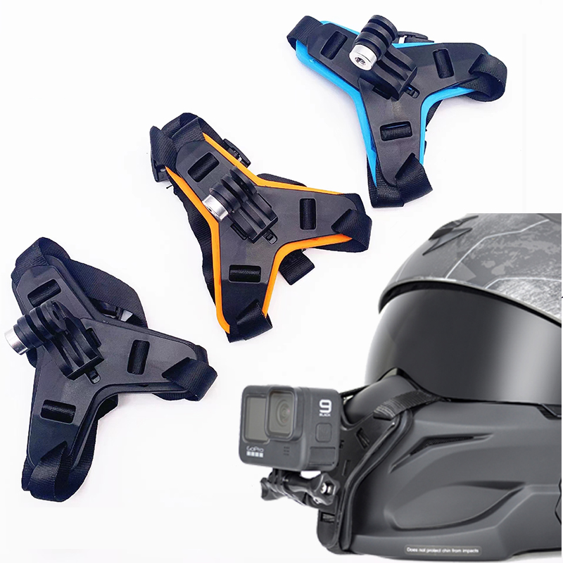 Helmet Support Chin Mount for  - Action Camera Motorcycle Helmet Mount ulasan dan harga