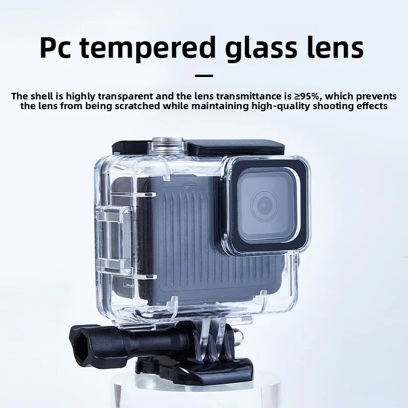 PC Waterproof Case for GO PRO  - Action Camera Diving Case Underwater 60M ulasan dan harga