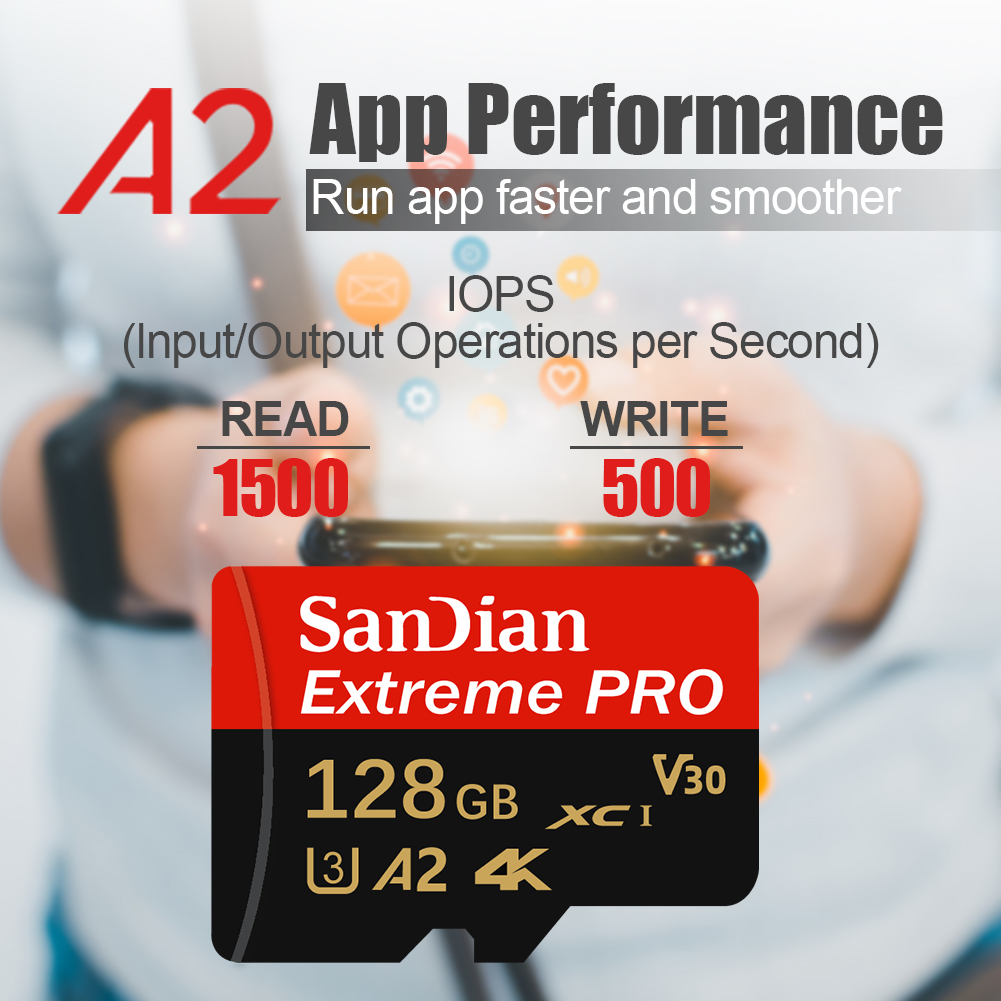 256GB 512GB Micro SD 128GB 64G - Action Camera Micro Sd Card 128Gb V30 ulasan dan harga