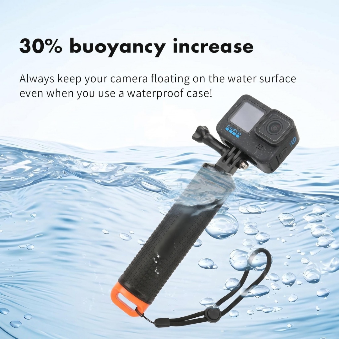 Floating Hand Grip Handle for  - Action Camera Floating Handle Grip ulasan dan harga