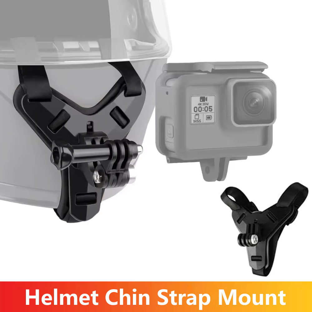 Motorcycle Helmet Chin Strap M - Action Camera Motorcycle Helmet Mount ulasan dan harga