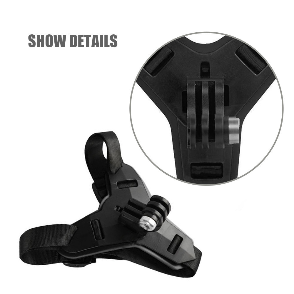 Motorcycle Helmet Chin Strap M - Action Camera Motorcycle Helmet Mount ulasan dan harga