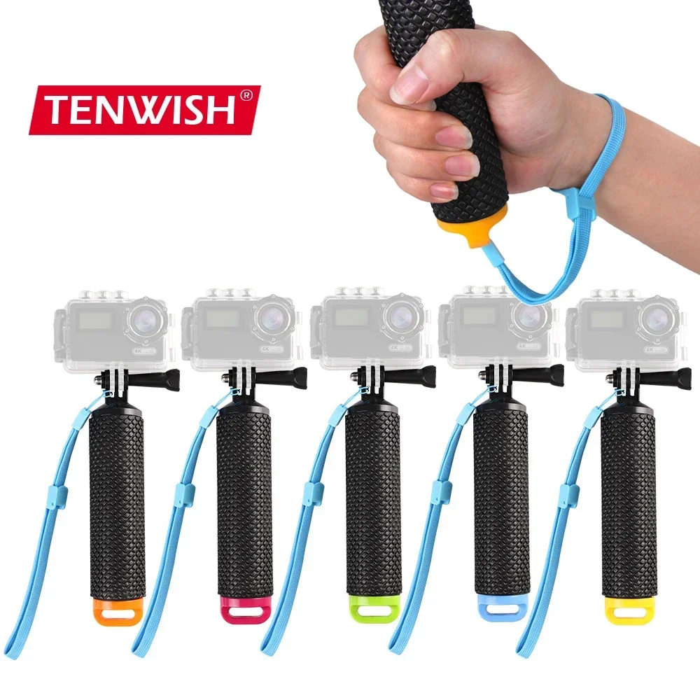 Floating Handgrip Handle Handh - Action Camera Floating Handle Grip ulasan dan harga