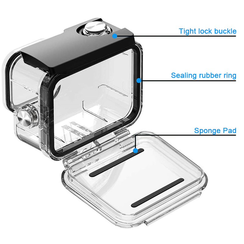60M Waterproof Case For GoPro  - Action Camera Diving Case Underwater 60M ulasan dan harga