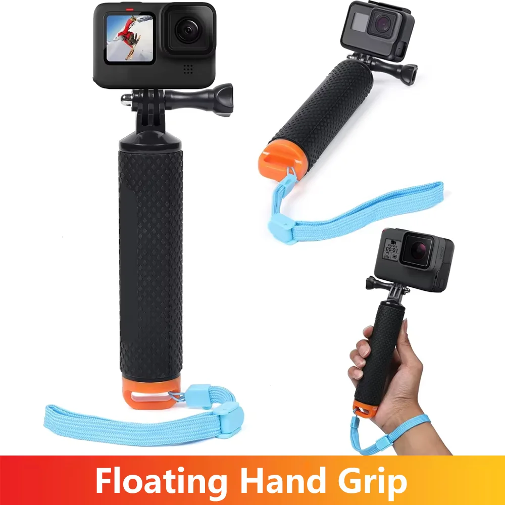 Floating Hand Grip Waterproof  - Action Camera Floating Handle Grip ulasan dan harga