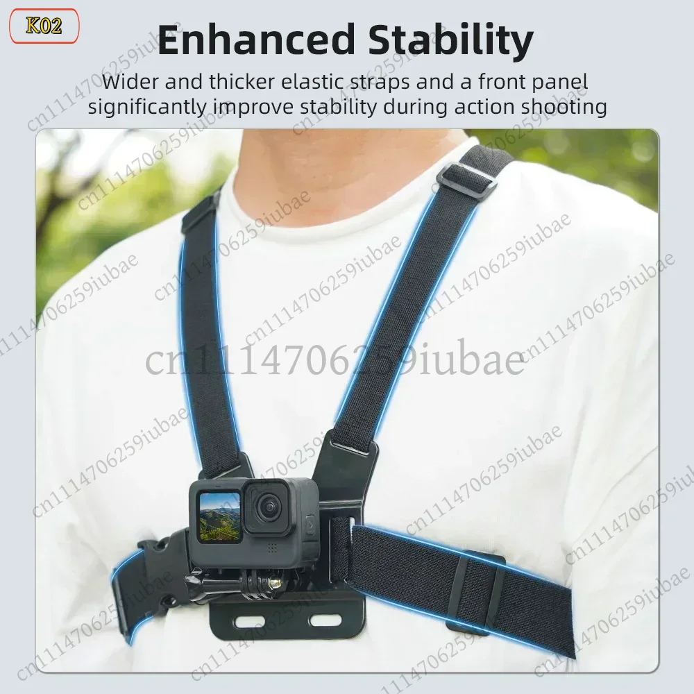 Chest Strap Mount Belt for Act - Action Camera Chest Strap Harness Mount ulasan dan harga